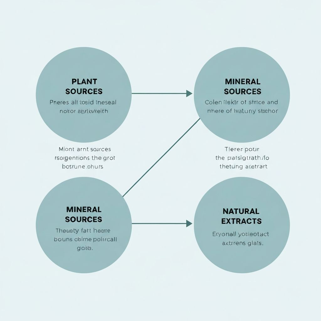 Drei Hauptkategorien natürlicher Quellen